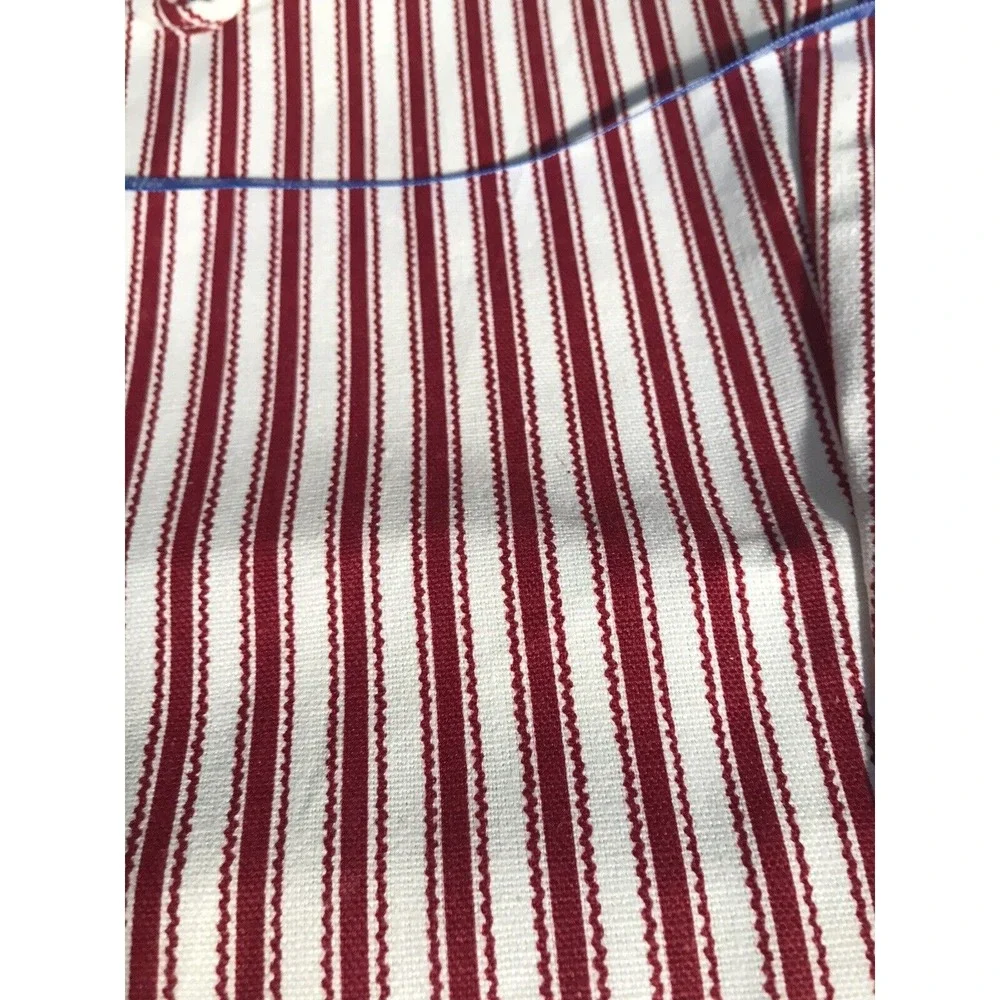 Longaberger Basket Getaway Liner Sweetheart Remebrance 23001 Pinstripe Handles